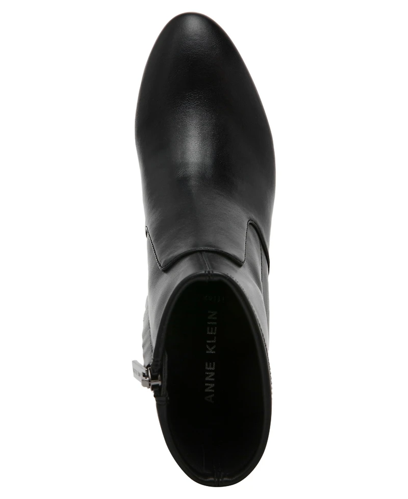 Anne Klein Women's City Block Heel Dress Booties