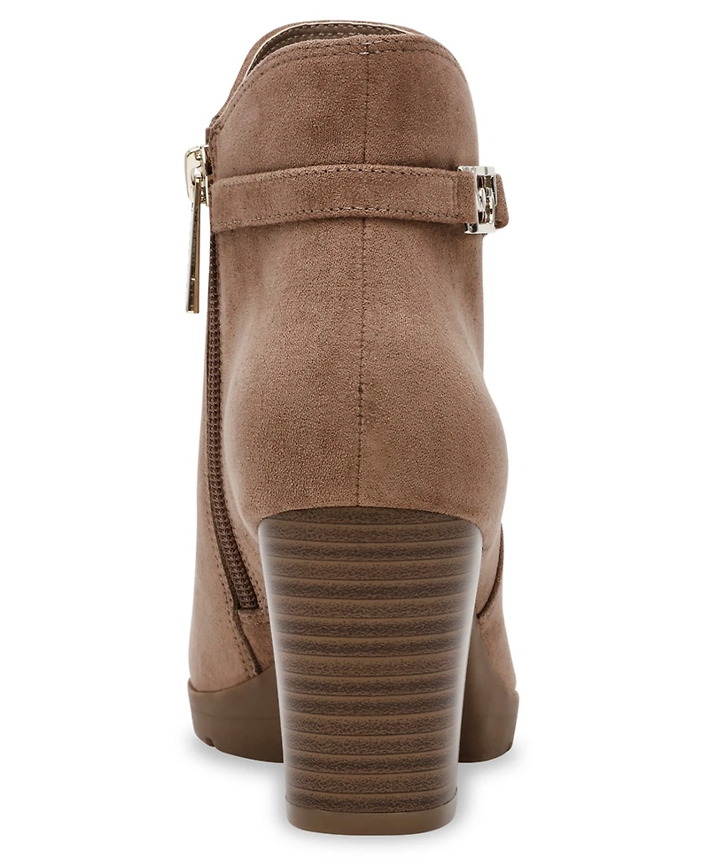 Anne Klein Women's Regency Block Heel Ankle Booties