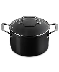 Le Creuset Essential Non-Stick Ceramic Stockpot with Glass Lid, 4-Quarts