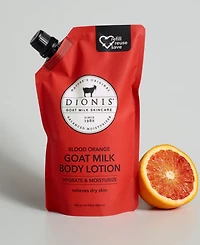 Dionis Blood Orange Goat Milk Body Lotion Refill, 16.9 oz.