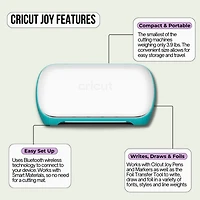 Cricut Joy Machine Rainbow Vinyl, Joy Starter Tool Set, and Transfer Tape Bundle