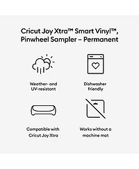 Cricut Joy Xtra Machine with Permanent Smart Vinyl, Transfer Tape, Tools Set