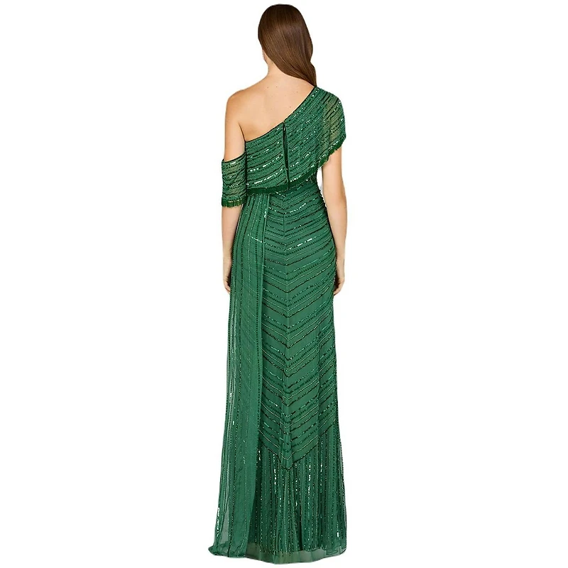 Lara Women's Off Shoulder Sheath Beaded Gown