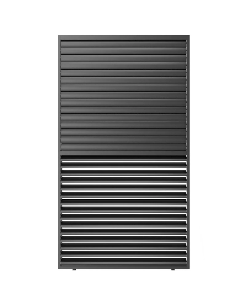Streamdale 10FT Aluminum Louver Grille for Privacy and Sun Control