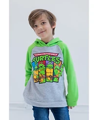 Teenage Mutant Ninja Turtles Boys Fleece Pullover Hoodie to (2T - 18-20)