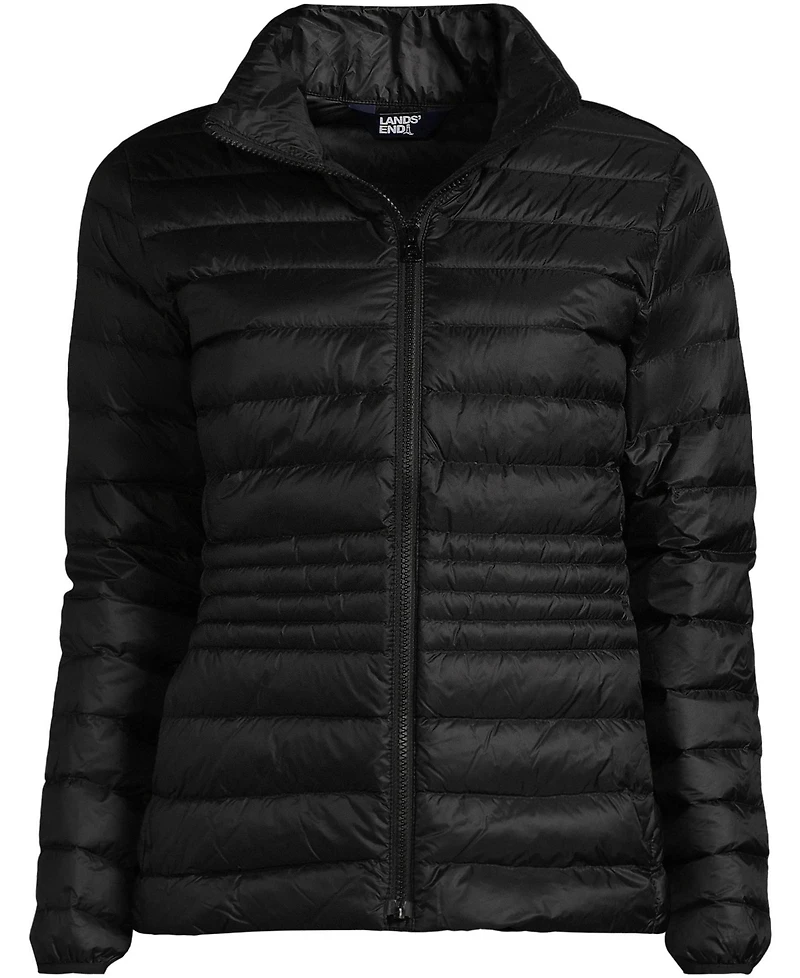 Lands' End Women's Tall Wanderweight Packable Down Jacket