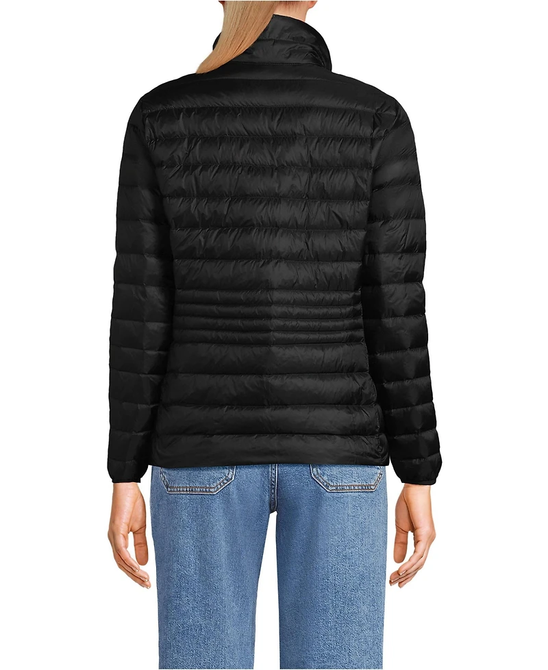Lands' End Women's Tall Wanderweight Packable Down Jacket
