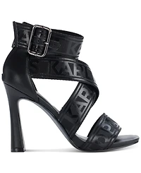 Karl Lagerfeld Paris Women's Careliz Strappy Sandals