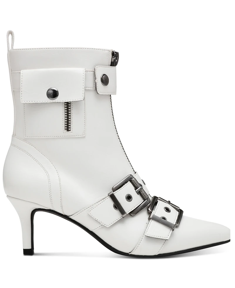 Wild Pair Women's Moonbeam Buckle Booties, Created for Macy's