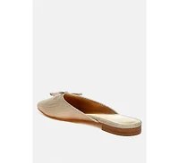 Jaylor Party Bow Slip-On Mules