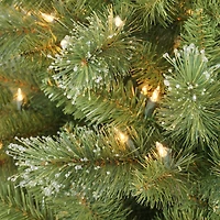 Puleo 7.5-ft. Canterbury Fir Tree with 500 Clear Lights & Stand