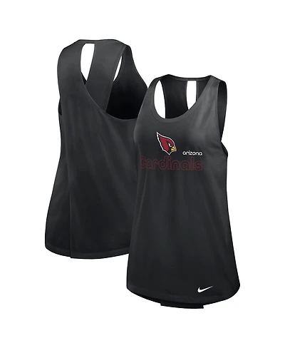 Nike Women's Black Arizona Cardinals Performance Tank Top