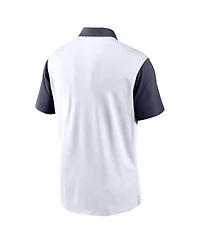 Nike Men's White West Virginia Mountaineers Primetime Campus Vapor Performance Polo