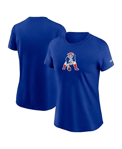 Nike Women's Royal New England Patriots Primary Logo T-Shirt