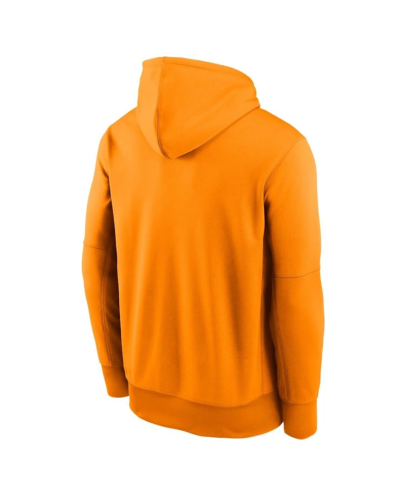 Nike Men's Tennessee Orange Volunteers Football Icon Performance Fleece Pullover Hoodie