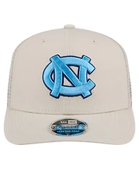 New Era Men's Natural North Carolina Tar Heels Canvas 9SEVENTY Stretch-Snap Hat