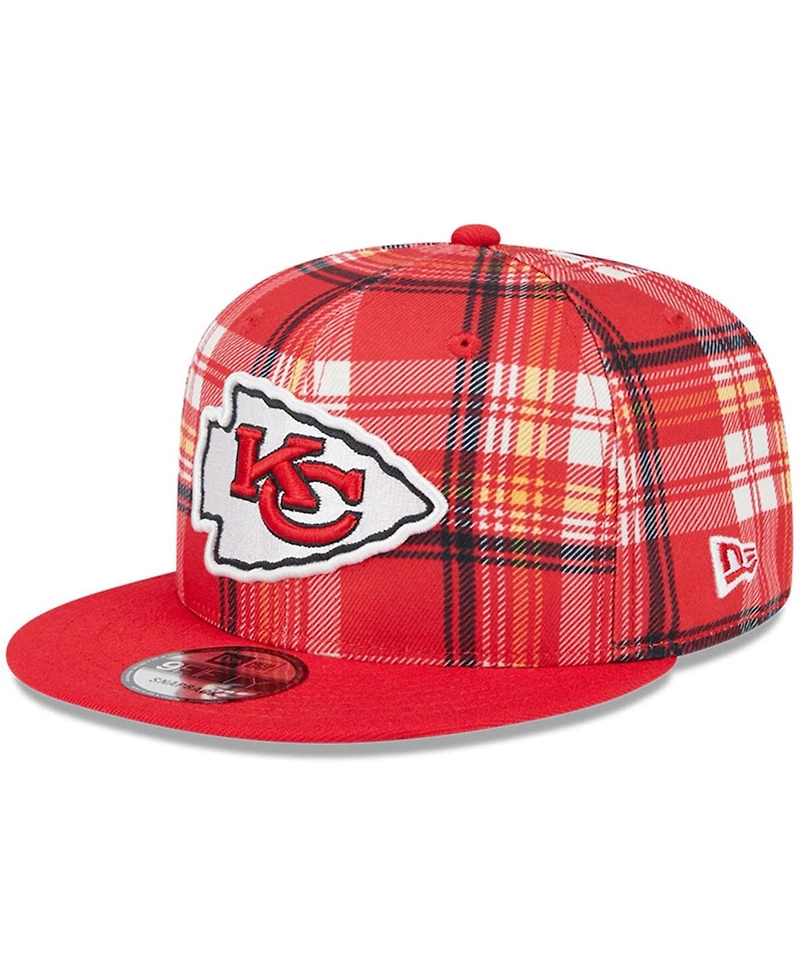 New Era Men's Red Kansas City Chiefs 2024 Sideline Statement 9FIFTY Snapback Hat