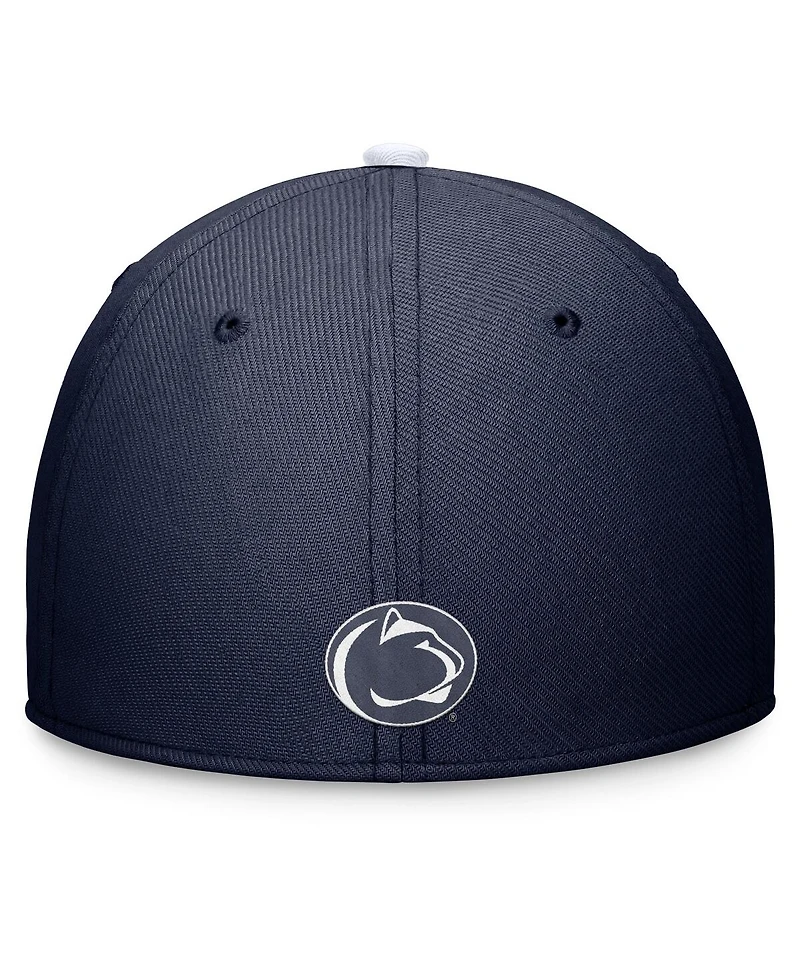 Nike Men's Navy Penn State Nittany Lions Primetime Swoosh Flex Hat