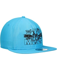 New Era Men's Blue New York Mets Neon Golfer Snapback Hat