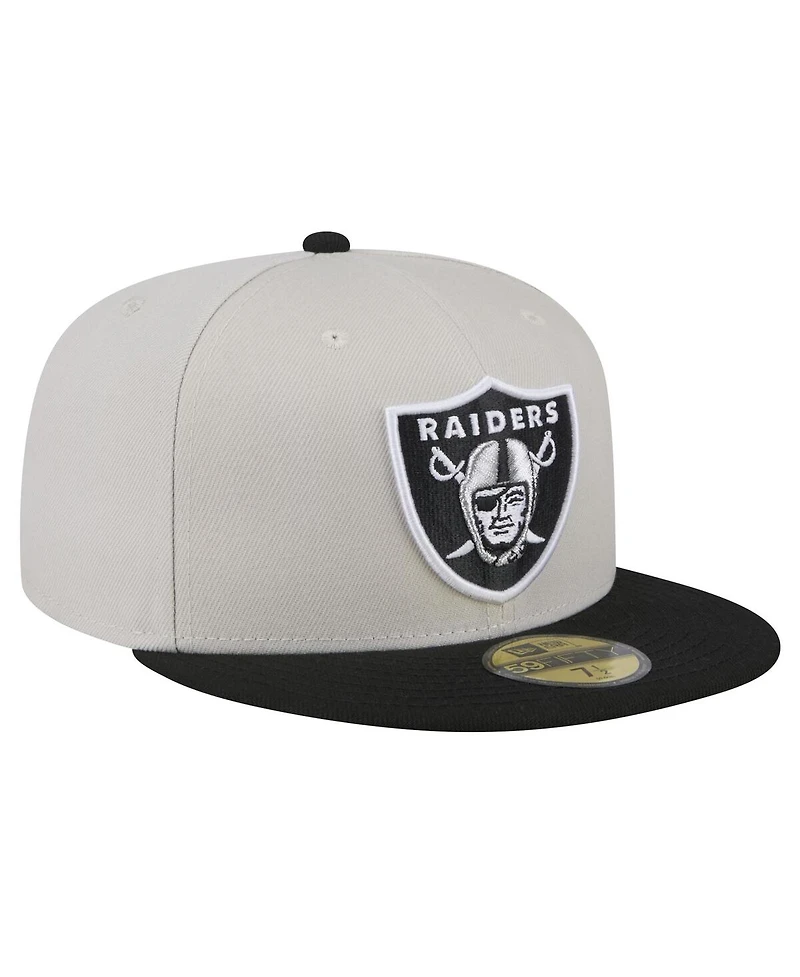 New Era Men's Las Vegas Raiders Stoney 59FIFTY Fitted Hat