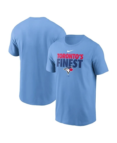 Nike Men's Powder Blue Toronto Jays Local Home Town T-Shirt
