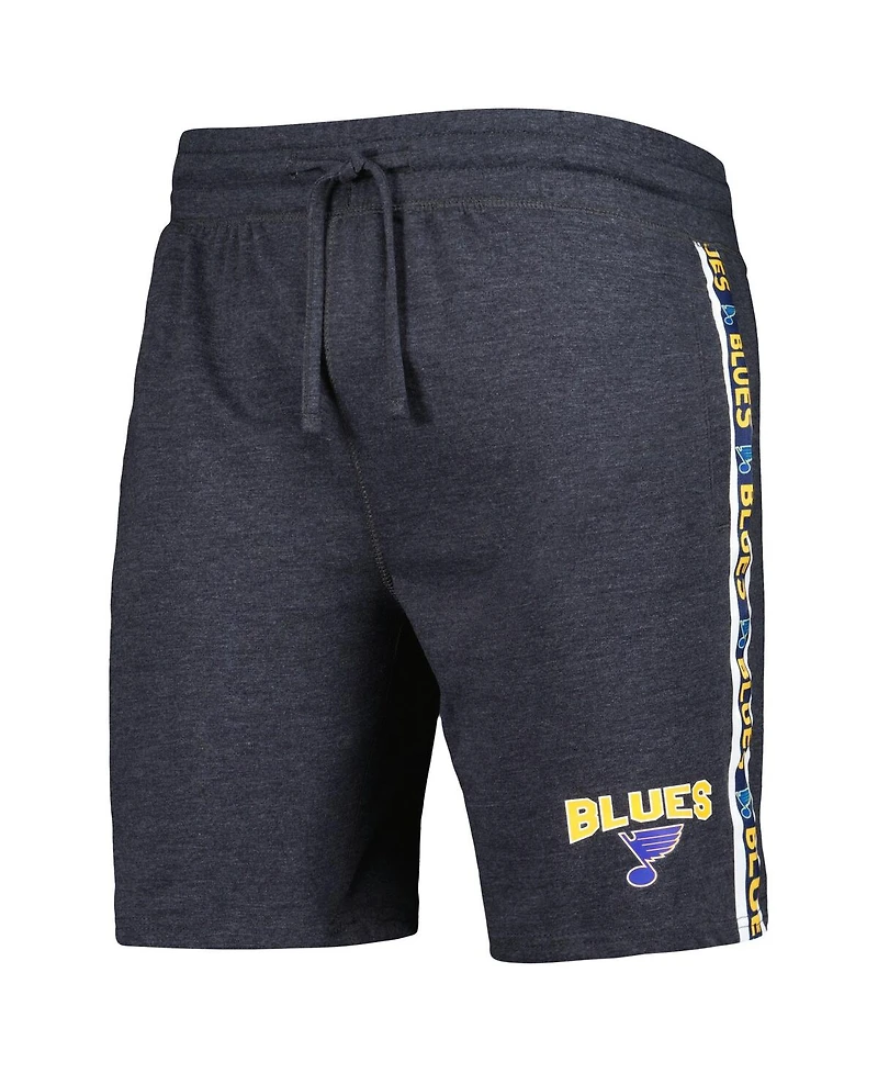 Concepts Sport Men's Charcoal St. Louis Blues Team Stripe Shorts