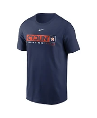 Nike Men's Yordan Alvarez Navy Houston Astros Hit For The Cycle T-Shirt