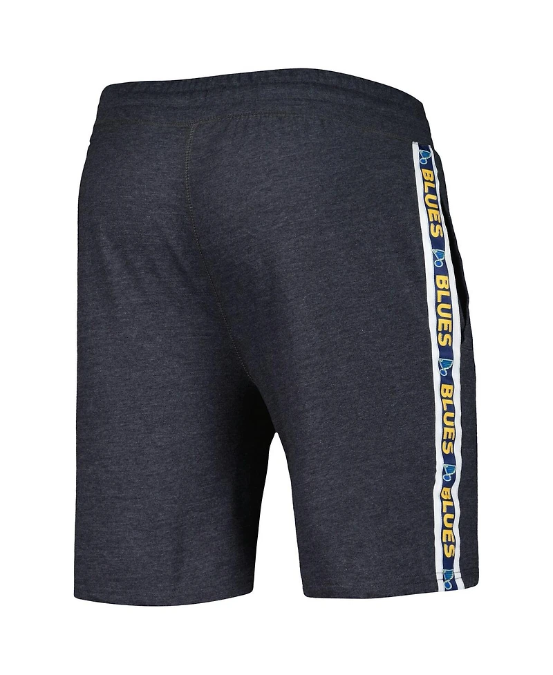 Concepts Sport Men's Charcoal St. Louis Blues Team Stripe Shorts