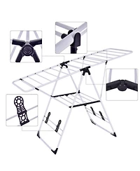 Portable Laundry Clothes Storage Drying Rack