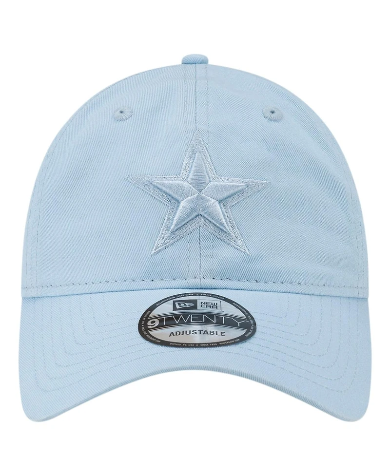 New Era Men's Light Blue Dallas Cowboys Color Pack 9TWENTY Adjustable Hat