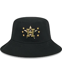 New Era Men's Black Houston Astros 2024 Armed Forces Day Bucket Hat