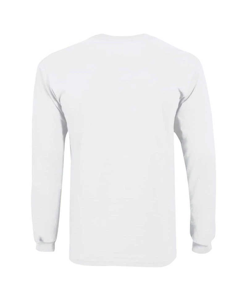 Champion Big Boys and Girls White Notre Dame Fighting Irish Arch Over Logo Long Sleeve T-Shirt