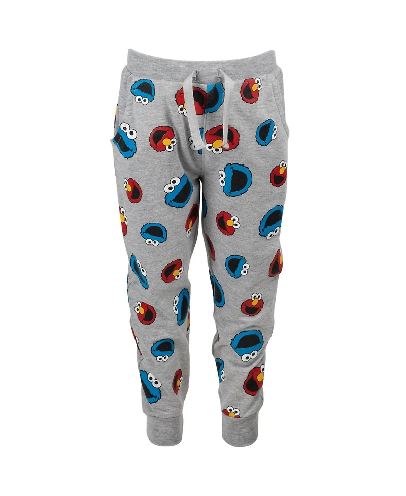 Sesame Street Toddler Boys French Terry Sweatshirt and Pants Outfit Set