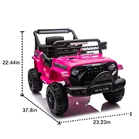 Streamdale 12V Kids Electric Ride On Truck w/ Parental Control