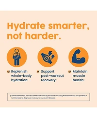 NativePath Native Hydrate, Zero Sugar, Electrolytes Powder with BCAAs, Tangerine Hydration, Keto & Paleo Friendly, 30 Servings