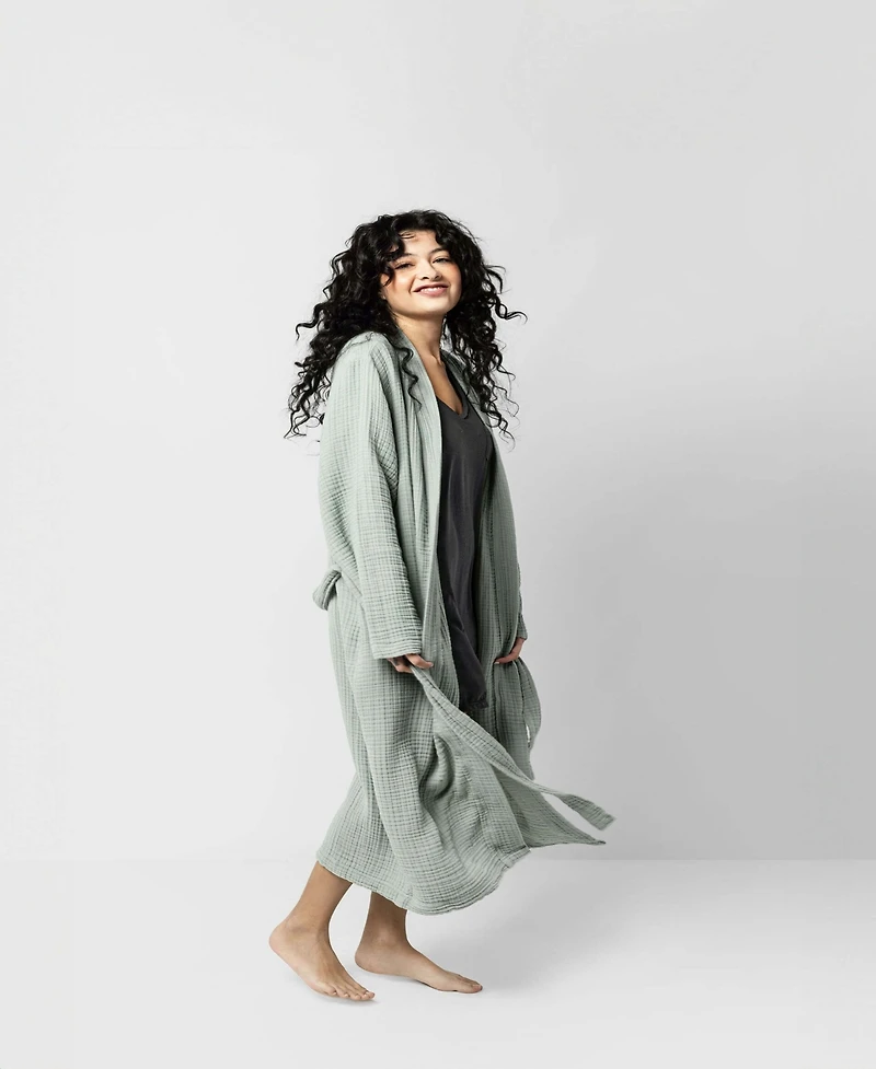 Sunday Citizen Muslin Cotton Kimono Bath Robe