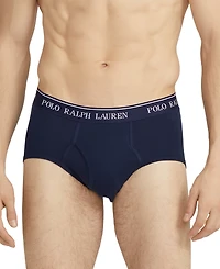 Polo Ralph Lauren Men's 4-Pack Classic-Fit Mid-Rise Briefs