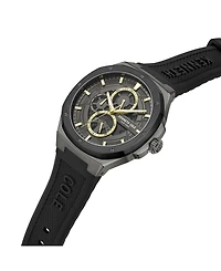Kenneth Cole New York Men's Dress Sport Black Stainless Steel Watch, 43.5mm