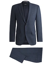 Boss by Hugo Boss Men's Micro-Patterned Regular-Fit Suit