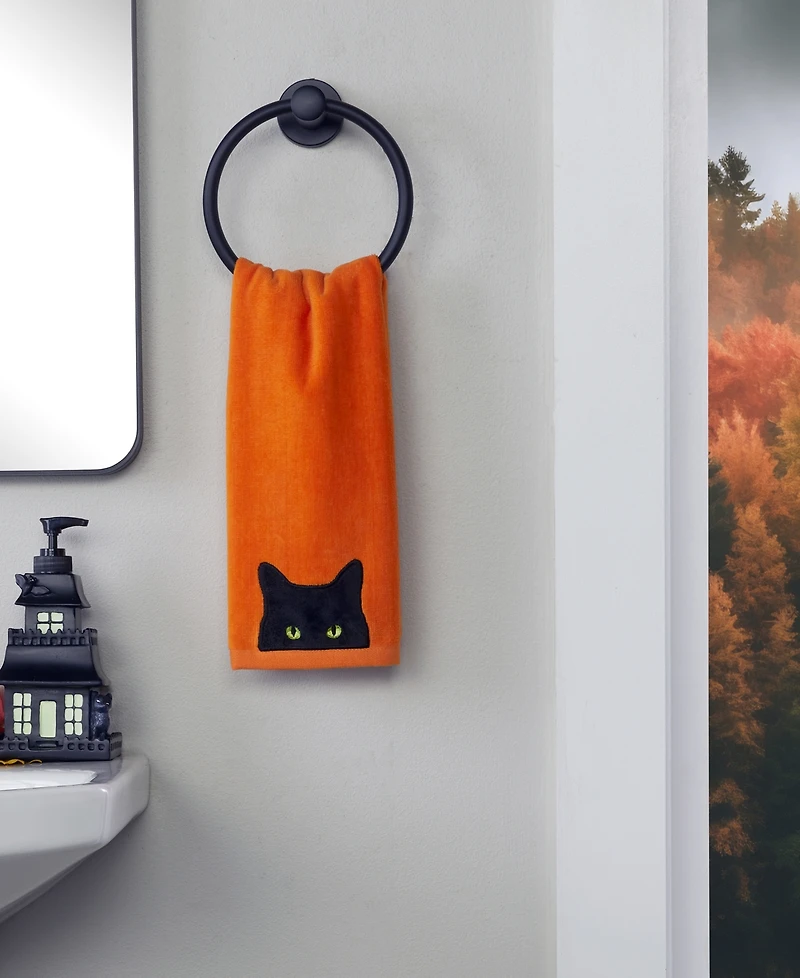 Skl Home Shadow Eyes Cotton 2 Piece Hand Towel, 16" x 25"