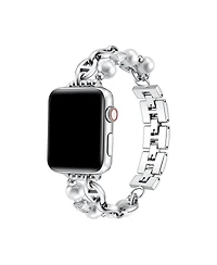 Posh Tech Luna Faux Pearl Band for Apple Watch 44,45,46,49mm