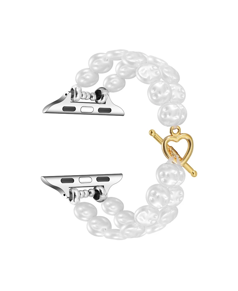Posh Tech Eloise Faux Pearl Band for Apple Watch 44,45,46,49mm