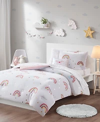 Mi Zone Kids Alicia Rainbow Metallic Stars 6-Pc. Comforter Set, Twin
