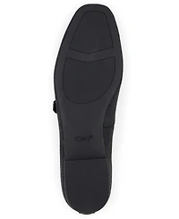 Toms Women's Bianca Metallic Mary Jane Flats