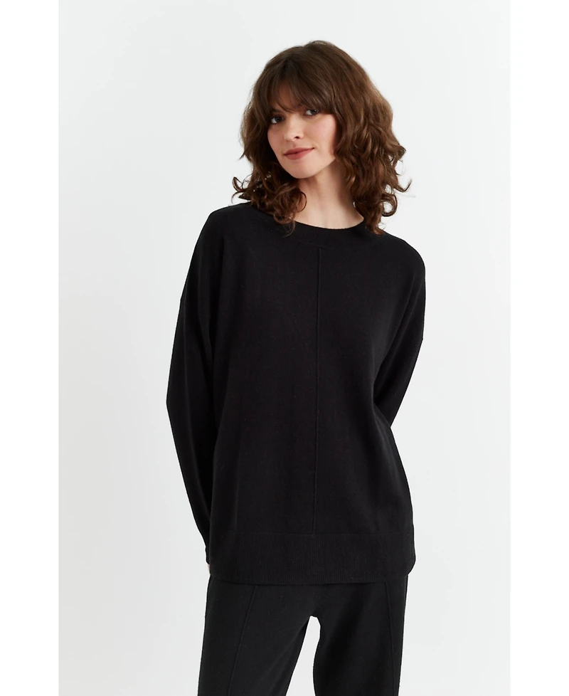 Chinti & Parker Women's Wool Cashmere Slouchy Sweater