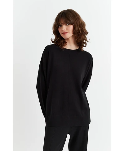 Chinti & Parker Women's Wool Cashmere Slouchy Sweater