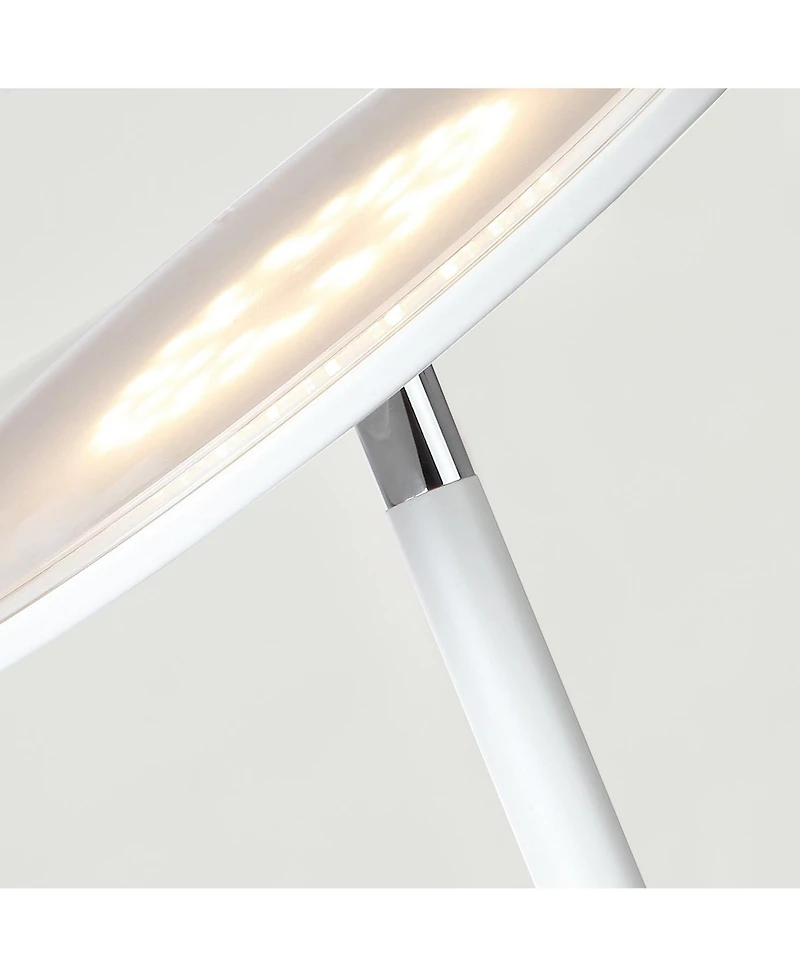 Sky 63" Super Bright Led Torchiere Modern Floor Lamp with Adjustable Head