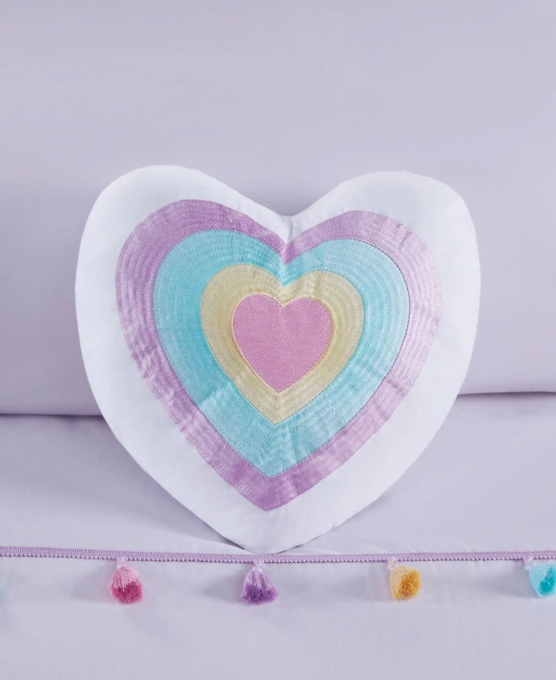 Intelligent Design Tessa Tassel 4-Pc. Comforter Set, Full/Queen