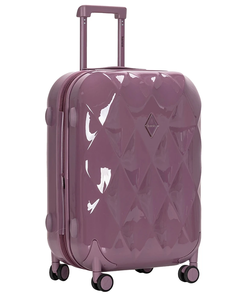 kensie Chic Hardside Luggage Set, 3-Piece