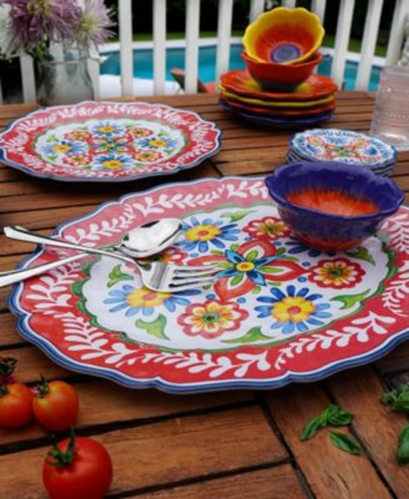 Certified International Flores Melamine Collection
